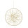 Ring with jute out of metal, to hang     Size: 30cm    Color: white