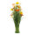 Grass bundle with spring flowers, out of plastic     Size: 70cm, base: Ø 10cm, width: Ø 30cm    Color: multicoloured