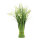 Grasbündel mit Maiglöckchen, aus Kunststoff     Groesse: 45cm, Fuß: Ø 8cm, Breite: Ø 25cm    Farbe: grün/weiß
