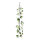 Hydrangea garland out of plastic, flexible, to hang     Size: 3m    Color: brown/white