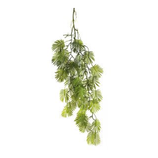 Palm leaf hanger out of plastic     Size: 100cm    Color: green