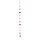 Rosengirlande 12-fach, aus Kunststeide, mit Nylonfaden     Groesse: 200cm, Rosenkopf: Ø 4-11cm    Farbe: weiß/pink/fuchsia