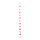 Butterfly garland 3D, out of paper, to hang     Size: 250cm, butterfly: 11x8cm    Color: pink/rose