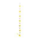 Butterfly garland 3D, out of paper, to hang     Size:...