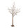 Cherry blossom tree out of cardboard/artificial silk     Size: 160cm, MDF base: 20x20x4cm    Color: white/pink