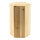 Presenter 6-cornered, out of wood     Size: 20x16,7x10cm, 30cm height    Color: natural-coloured