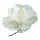 Peony rose out of foam, short stem, flexible     Size: Ø 30cm, stem: 18cm    Color: white