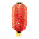 Chinese lantern out of artificial silk, with tassels, for...