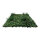 Grass panel out of plastic, with different leaves     Size: 50x50cm    Color: green