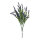 Lavendelzweig 5-fach, aus Kunststoff     Groesse: 42cm, Stiel: 8cm    Farbe: lila/grün