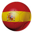 Football out of plastic, double-sided printed, flat...