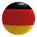 Deutschland Fußball aus Kunststoff, doppelseitig...
