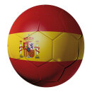 Football out of plastic, double-sided printed, flat...