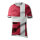 Football shirt out of plastic, double-sided printed, flat     Size: 60x50cm    Color: red/white