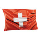 Flagge aus Kunststoff, doppelseitig bedruckt, flach...