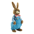 Rabbit with dungarees out of synthetic...