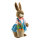 Rabbit with dress out of synthetic fibres/styrofoam/straw, standing     Size: 32x12cm    Color: multicoloured