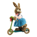 Rabbit with scooter out of synthetic...