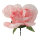 Rose head out of paper, with short stem     Size: Ø 30cm    Color: pink