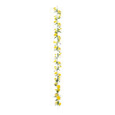 Daffodil garland out of artificial silk/plastic, to hang...
