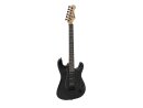 DIMAVERY ST-312 E-Guitar, black/black