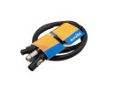 EUROLITE Combi Cable DT-2 DMX IP T-Con/3 Pin XLR 3m