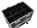 ROADINGER Flightcase Extension 8x SILENT PAR 6 QCL FLOOR for BAS-1