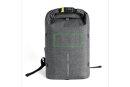 DECOPOINT Urban schnitthemmender Anti-Diebstahl-Rucksack Farbe: grau