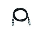 OMNITRONIC XLR cable 3pin 1.5m bk