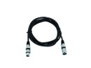 OMNITRONIC XLR cable 3pin 3m bk