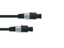 OMNITRONIC Speaker cable Speaker 2x2.5 1.5m bk