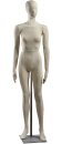 Bewegliche Schaufensterpuppe Dame - Museums Mannequin mit Metallbase