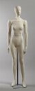 Bewegliche Schaufensterpuppe Dame - Museums Mannequin mit Metallbase