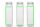 VINGA Cott RCS RPET-Wasserflasche Farbe: transparent
