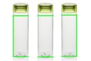 VINGA Cott RCS RPET-Wasserflasche Farbe: grün
