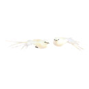 Birds with clip 2 pcs./set, styrofoam with feathers...