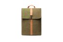 VINGA Bosler Rucksack aus GRS recyceltem Canvas Farbe: grün