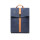 VINGA Bosler Rucksack aus GRS recyceltem Canvas Farbe: navy blau
