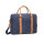 VINGA Bosler Computertasche aus RCS recyceltem Canvas Farbe: navy blau