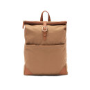 VINGA Sloane-Rucksack RCS aus recyceltem Polyester Farbe: braun