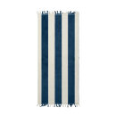 VINGA Valmer Strandtuch 450gr/m² Farbe: navy blau, weiß