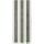 VINGA Valmer Lounge-Strandtuch 450gr/m² Farbe: grau, weiß