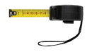 5m/19mm Maßband mit Stop-Taste aus RCS recycelt. Kunststoff Farbe: schwarz