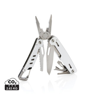 Solid Multitool mit Karabiner Farbe: silber