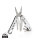 Solid Multitool mit Karabiner Farbe: silber