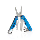 Solid Multitool mit Karabiner Farbe: blau