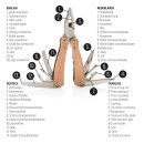 Holz Multitool Farbe: braun