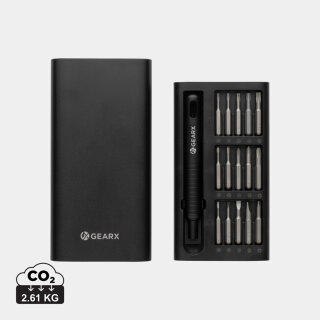 Gear X 31-in-1 Präzisions-Schraubendreher-Satz Farbe: schwarz