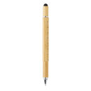 5-in-1 Bambus Tool-Stift Farbe: braun