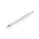 5-in-1 Aluminium Tool-Stift Farbe: weiß